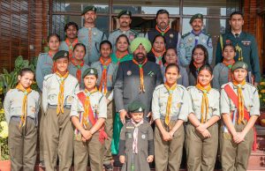 Scouts & Guides delegation meets Gov