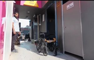 Doon’s first Smart Pink & Grey Toilets ready in Premnagar