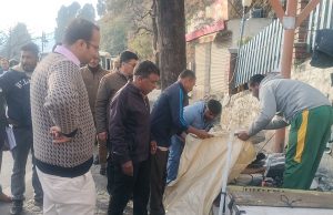 Drive to remove street vendors from Mussoorie’s Mall Road intensifies