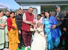 Minister Joshi inaugurates Shaheed Squadron Leader Abhimanyu Rai Memorial Park