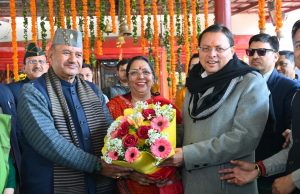 Chief Minister Dhami, former CM Koshyari extend Birthday Greetings to Minister Joshi