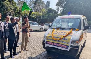 Doon Education Foundation, ONGC donate BLS Ambulance to Doon Police