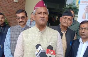 MP Trivendra Singh Rawat expresses concern over law & order in U’khand