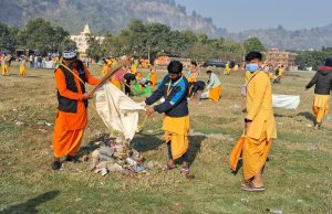 Exemplary Clean-up Drive held in Haridwar