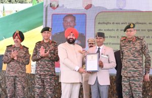 Gov participates in ESM Rally in Pithoragarh