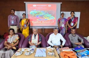 Prof Shekhar Chandra Joshi judges Fine Arts Events at National Youth Festival