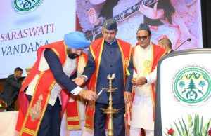 Governor awards degrees to 283 students at 3rd convocation of Bharsar varsity