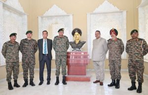 Sainik Welfare Minister Joshi, Lt Gen Sengupta jointly inspect Sainyadham