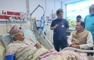 Dhami visits AIIMS as Satpal Maharaj is hospitalised