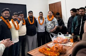 Saurav Sonkar elected Youth Congress Mussoorie City President
