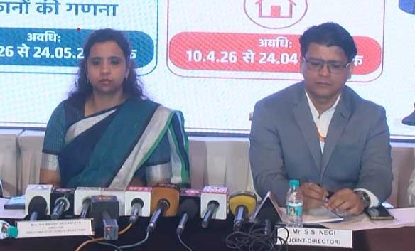 APS Eva Ashish Srivastava addressing pc on Census
