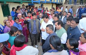 Godiyal visits family of child killed by leopard in Pauri, flays Govt
