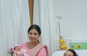 Baby delivered at Graphic Era Hospital after removal of 20 fibroids