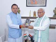 Dhami meets Union minister Khattar, seeks Central aid for Kumbh-2027 infra, Ganga Corridor