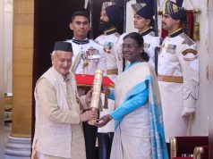 Bhagat Singh Koshyari conferred Padma Bhushan by President Murmu