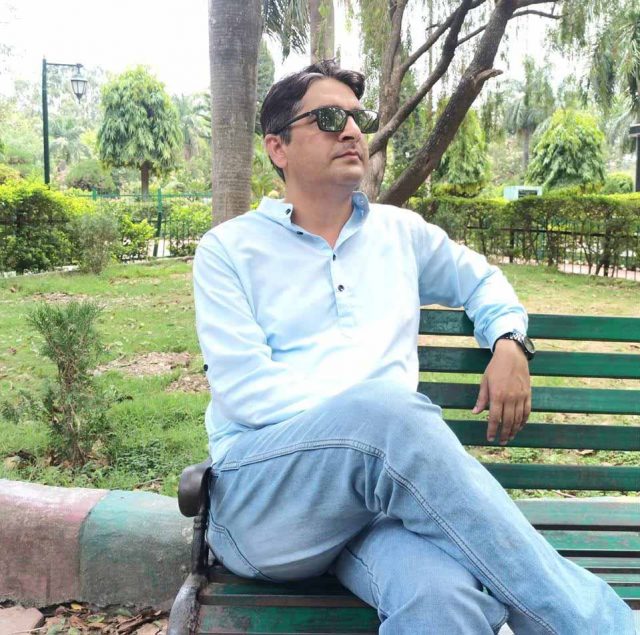 APS journo Hem Bhatt who was held by the Police for several hours