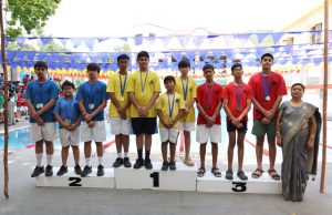 Yajur House wins Asian School Inter-House Swimming Championship