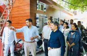 DM Ashish Chauhan inspects Collectorate offices, Disaster Operations Centre