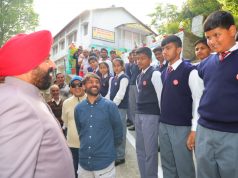 Governor visits Lansdowne, reviews military activities and others