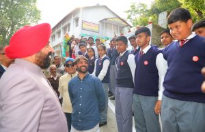 Governor visits Lansdowne, reviews military activities and others