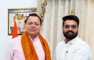 BJYM State President Maindoli meets CM to discuss Youth Empowerment