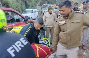 Driver killed as truck goes off Dehradun-Mussoorie road