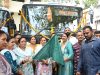 Speaker Ritu Khanduri Bhushan flags off new bus services from Kotdwar