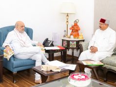 Maharaj discusses Tripod Project with Home Minister Amit Shah