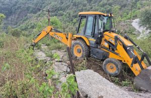 Forest Department undertakes ‘Bulldozer Action’ in Mussoorie