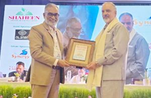 Dr S Farooq felicitated at Rifah National Business Conclave 2026