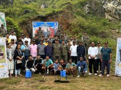 130 Infantry Battalion (TA) undertakes Plantation Drive in Deval Village