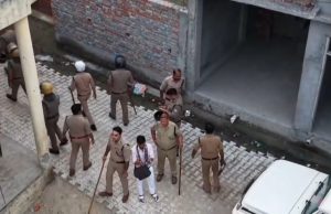 Drone finds stone stockpiles on rooftop in Haridwar village, 9 held