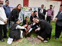 Judges, lawyers plant saplings at Court complex in Doon, pledge to protect saplings