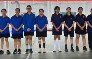 7 girls from Guru Nanak School selected for Regional CISCE Throwball Team