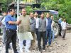 Minister Joshi oversees work at ‘Paani Wala Bend’