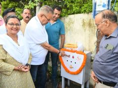 Cabinet Minister Joshi inaugurates Tube Well in Kishan Nagar