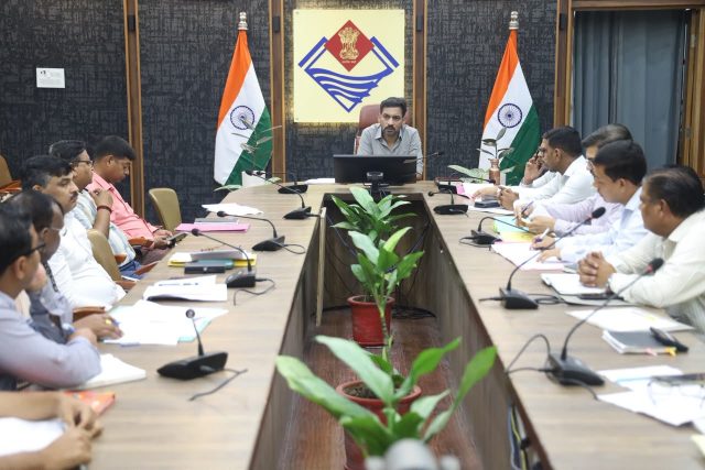 APS DM chairing revenue meeting in Doon