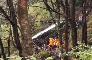 Tempo Traveller falls into deep gorge in Nainital, 1 dead, over 20 tourists injured