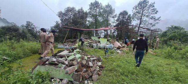 APS illegal mosque demolished in Mussoorie