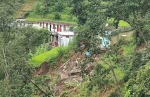 Ten families forced to vacate houses in Rudraprayag as rain triggers landslides