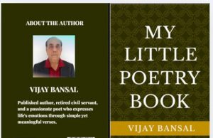 Vijay Bansal’s – “My Little Poetry Book” Goes Live