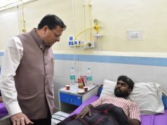 CM visits injured workers of tunnel incident at hospital