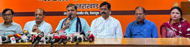 Cong leaders’ stand on Vande Mataram driven by divisive politics Mahendra Bhatt