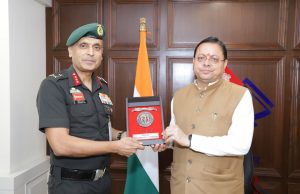 DG NCC calls on CM Dhami: Expansion & Infrastructure Development of NCC discussed