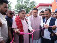 CM inaugurates bridge at Sher Nala on Haldwani-Chorgaliya-Sitarganj road