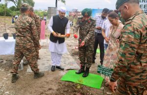 HQ U’khand Sub Area & 127 TA conduct Special Plantation Drive in Doon