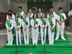 The Montessori School hosts Inter-House Patriotic Singing and Dance Competition and Investiture Ceremony