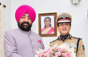 DGP pays courtesy call on Gov; Law & Order issues discussed