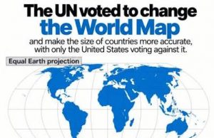 ‘Equal Earth: The new UN map shows the true size of Africa’
