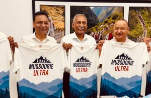 2nd Edition of Mussoorie Ultra Marathon: Tourism Secretary launches Event T-Shirt